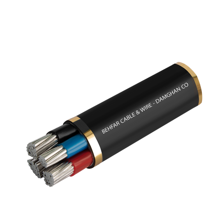 کابل های غیرقابل انعطاف چند رشته ای با هادی آلومینیوم و عایق PVC