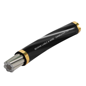 کابل های غیرقابل انعطاف تک رشته ای با هادی آلومینیوم و عایق PVC