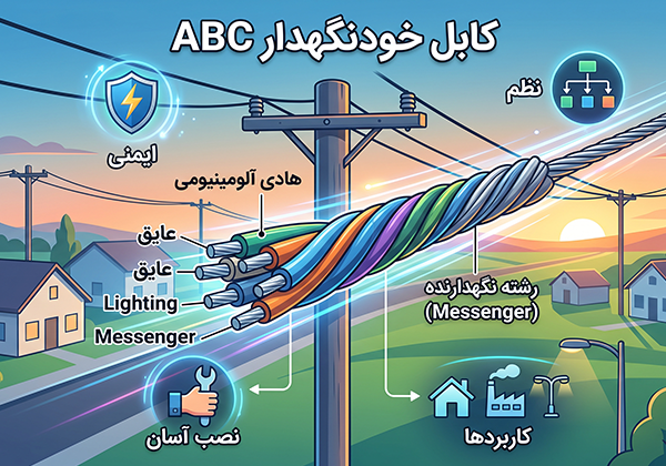 کابل خودنگهدار ABC
