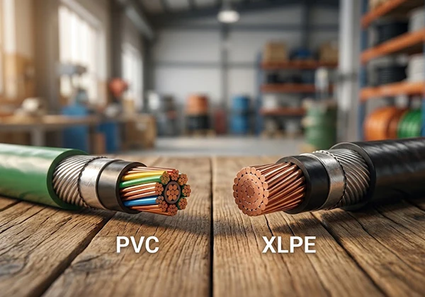 تفاوت کابل XLPE و PVC